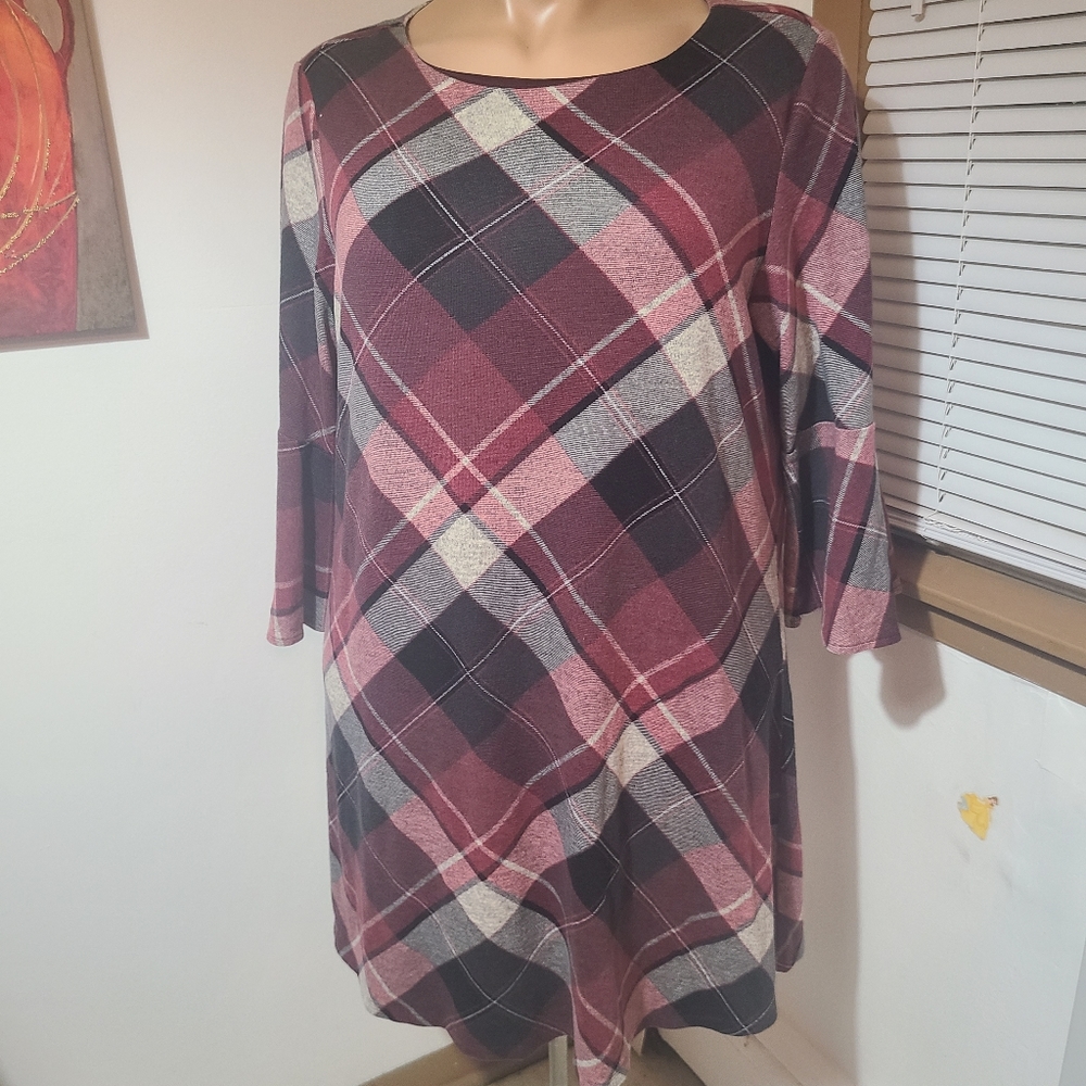 Plaid dress